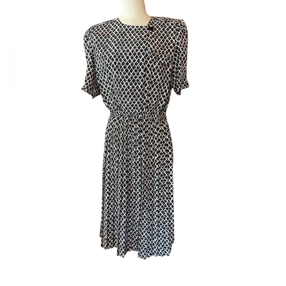 1980s Kristy‎ Petites Career Dress